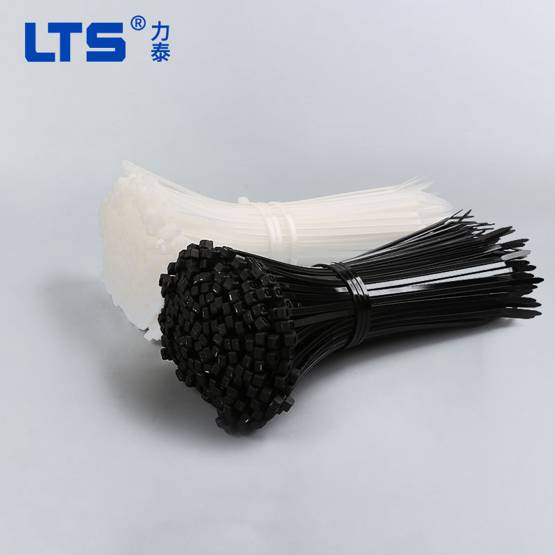 黑白自鎖式尼龍扎帶